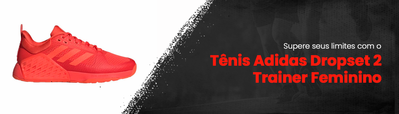 Supere seus limites com o Tênis Adidas Dropset 2 Trainer Feminino