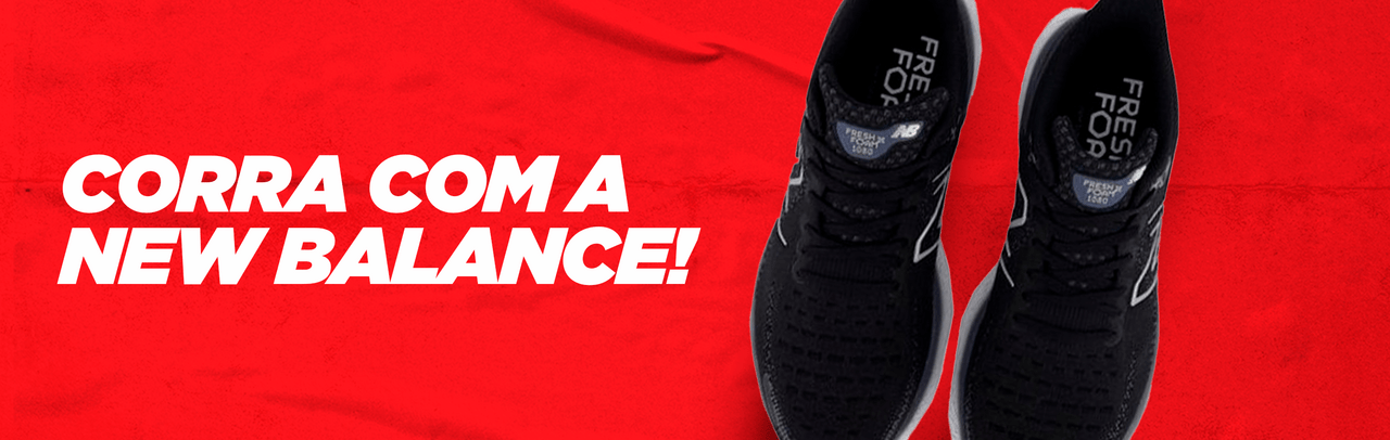 Corra com a New Balance!
