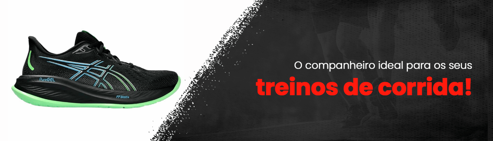 O companheiro ideal para os seus treinos de corrida!