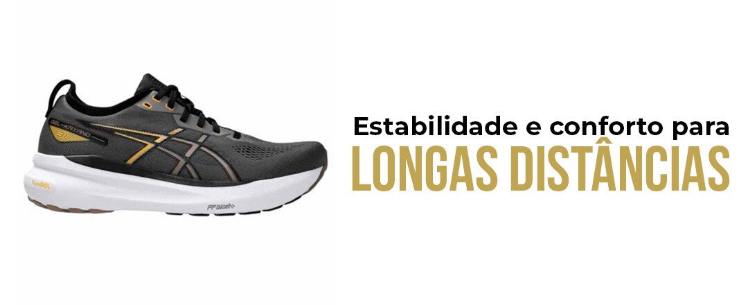 Tênis Asics Gel Kayano 31 Masculino - Estabilidade e Conforto para Longas Distâncias