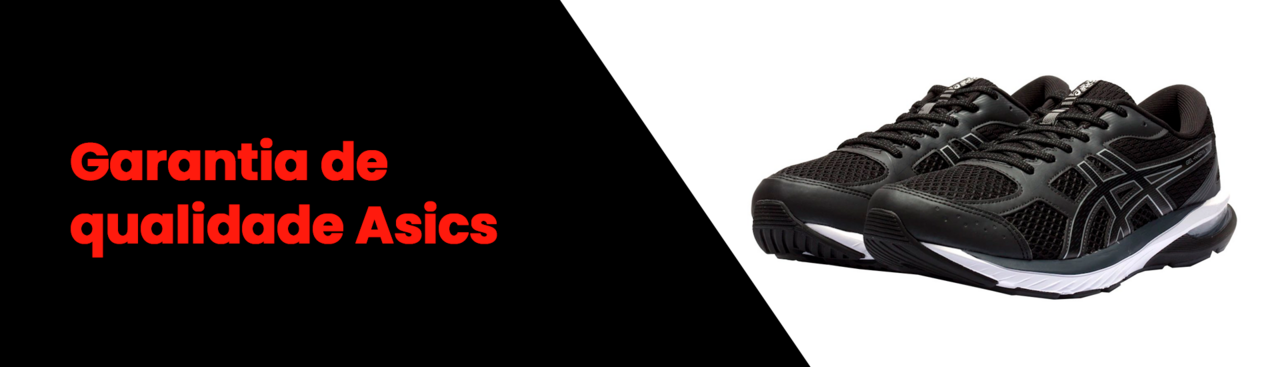 Garantia de qualidade Asics