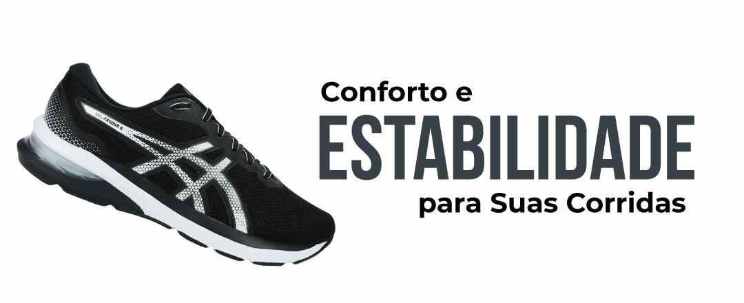 Conforto e Estabilidade para Suas Corridas