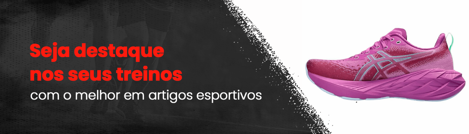 Seja destaque nos seus treinos com o melhor em artigos esportivos