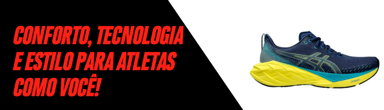 Conforto, tecnologia e estilo para atletas como você!