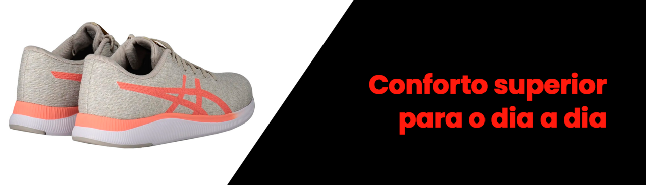 Conforto superior para o dia a dia