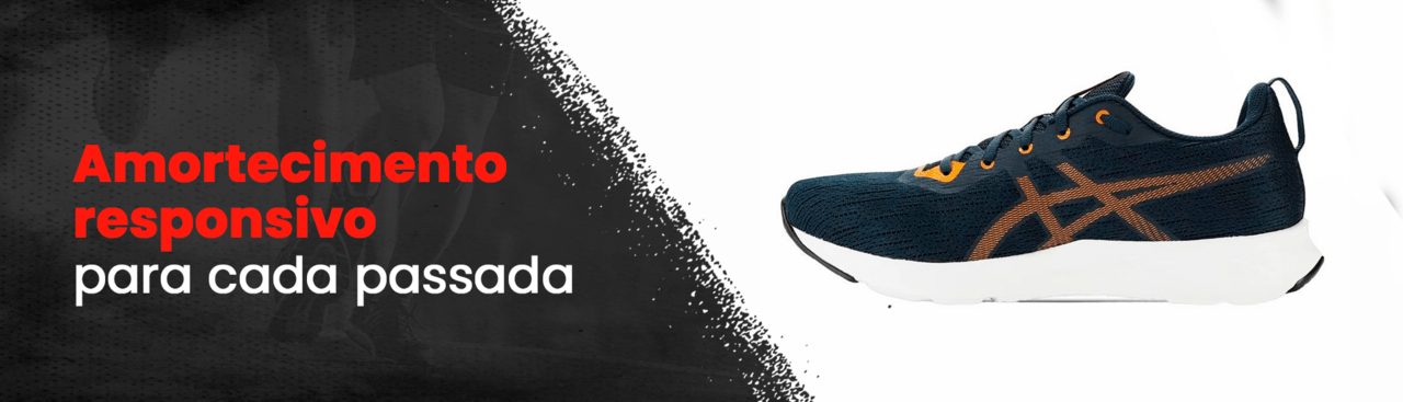 Amortecimento responsivo para cada passada