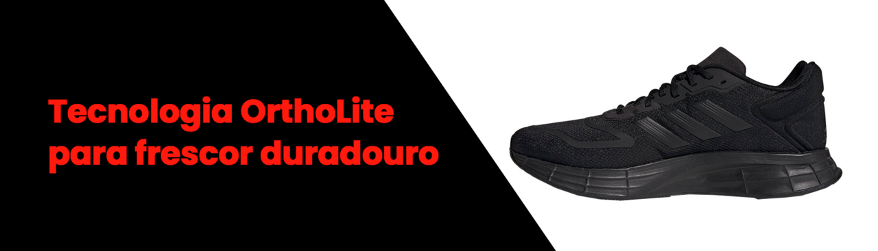 Tecnologia OrthoLite para frescor duradouro