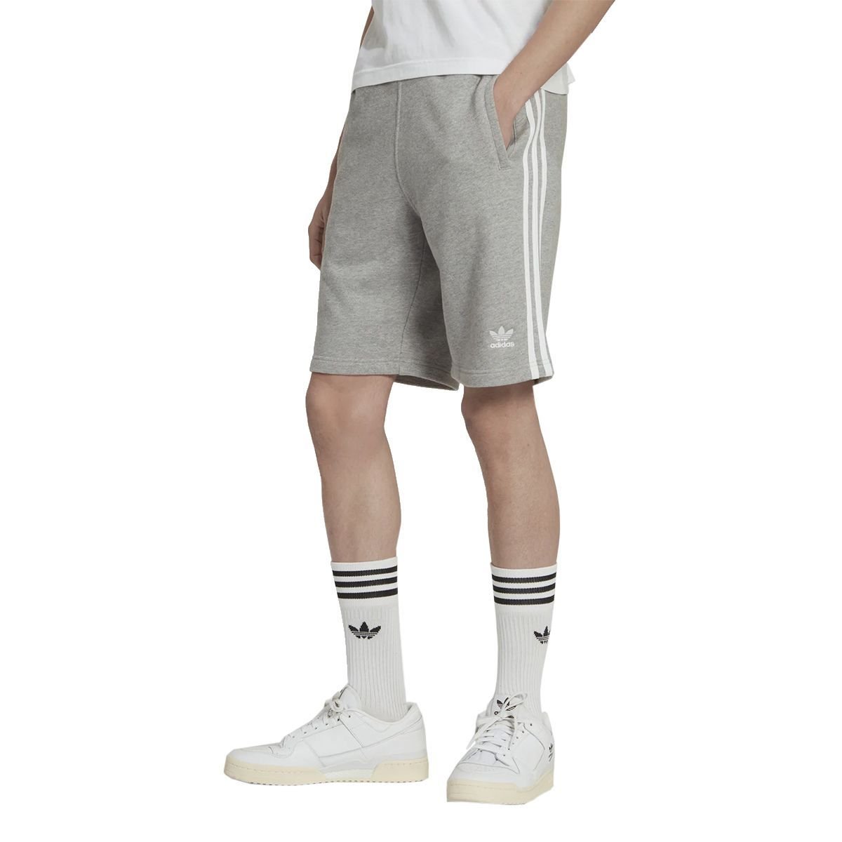 Bermuda adidas best sale 3 stripes masculina