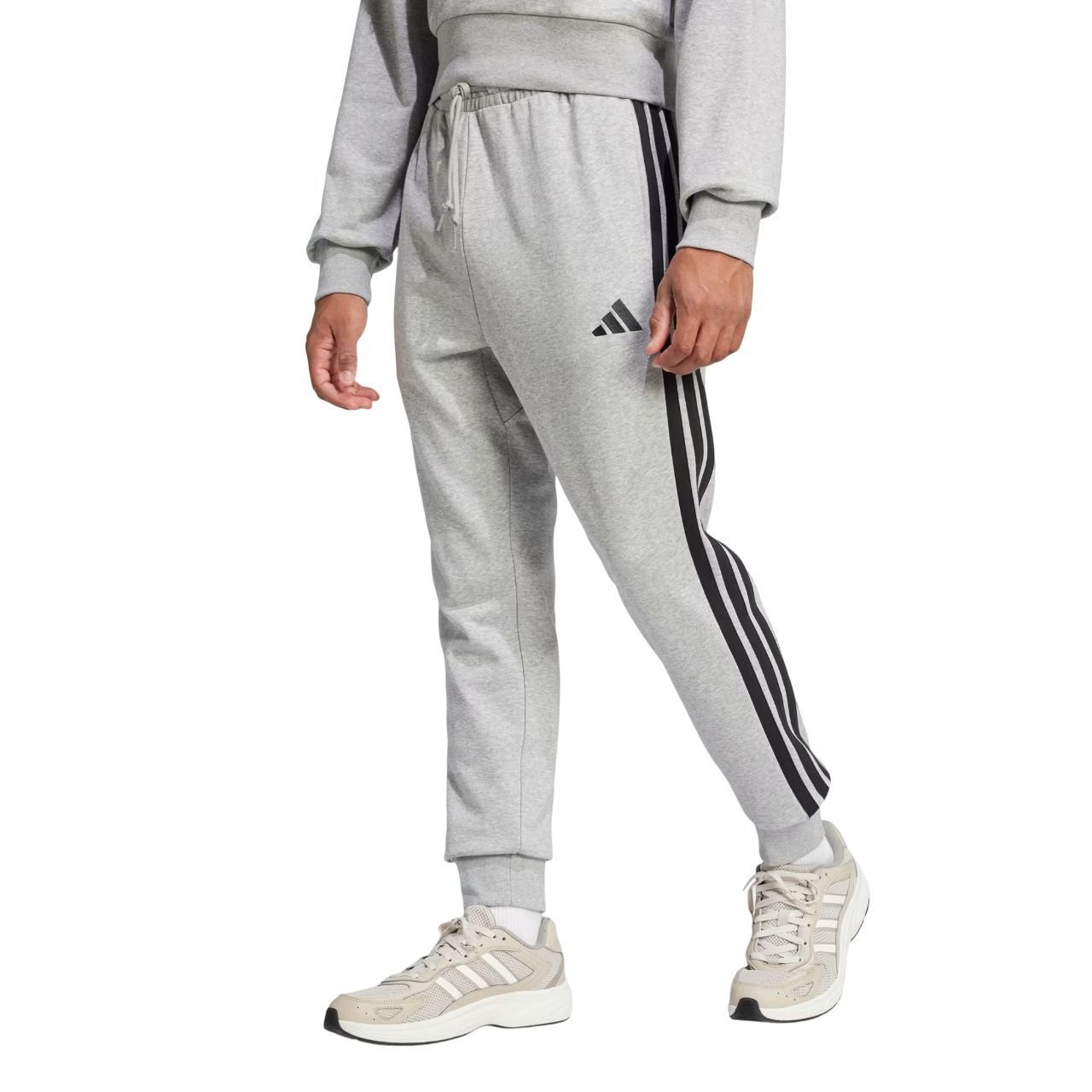 Calça Adidas French Terry 3 Stripes Masculina JE6346 - Ativa Esportes