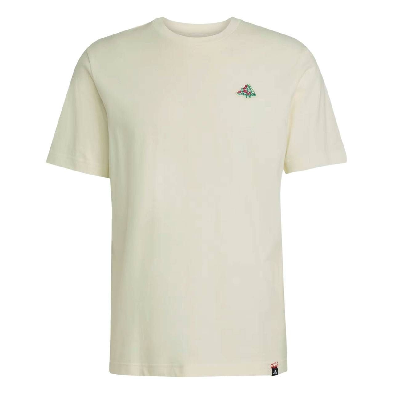 Camiseta Adidas M/C Mini Pizza Graphic Masculina JM6481 CREM