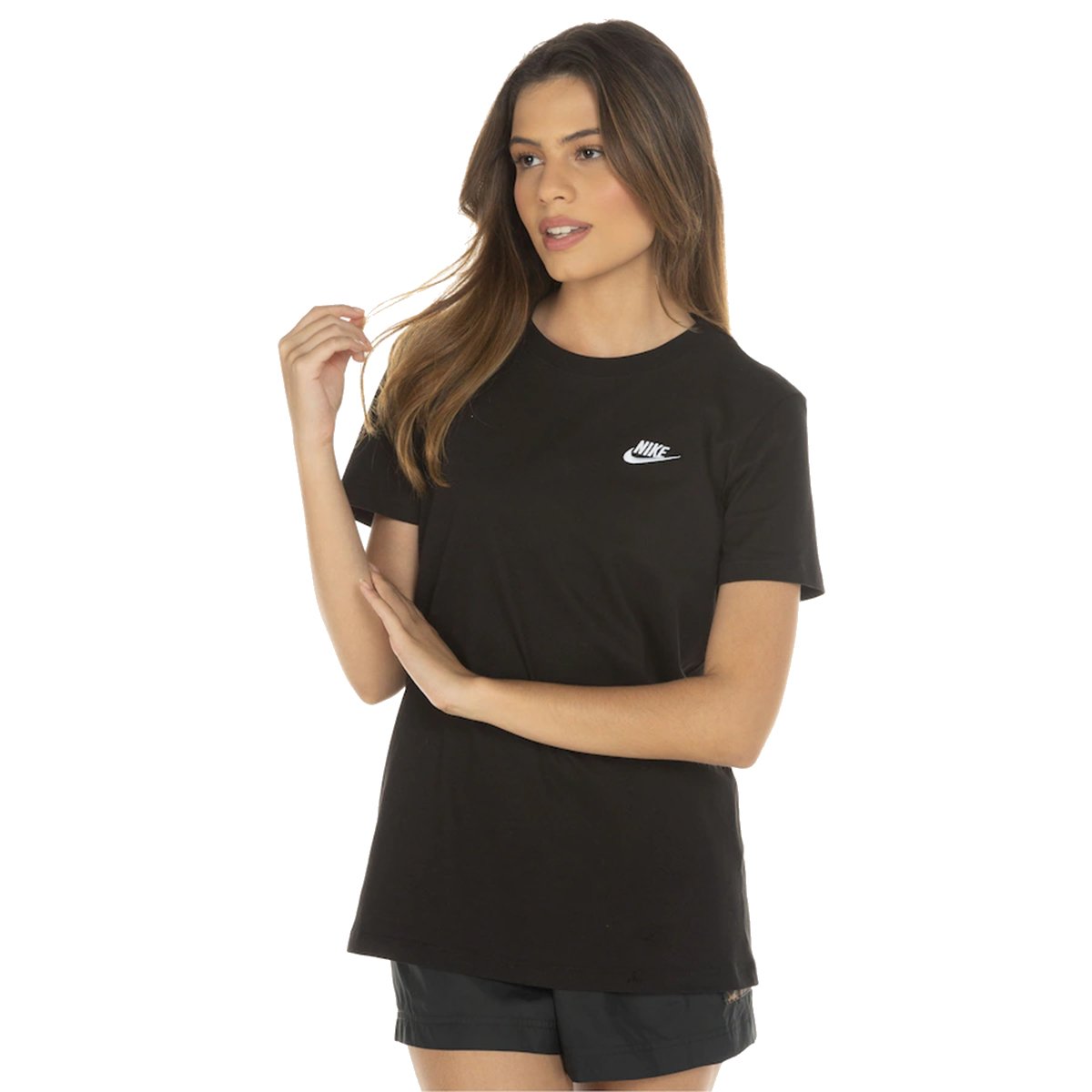 NIKE - Camiseta negra DN2393 010 Mujer