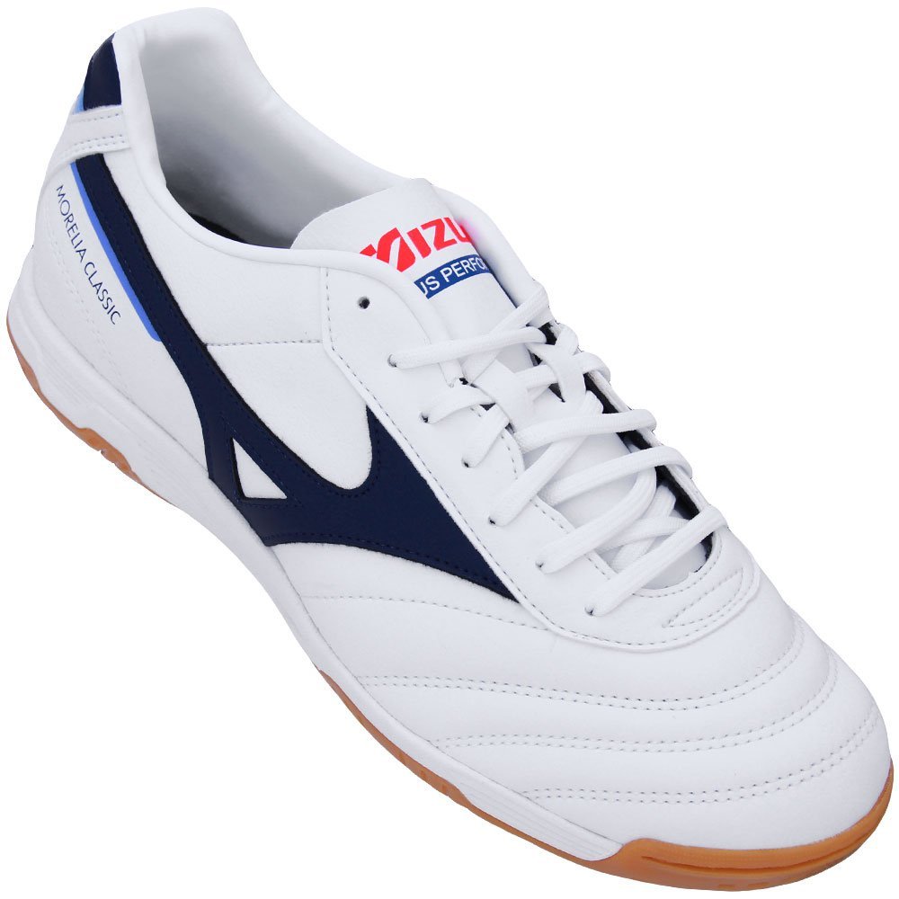 chuteira futsal mizuno morelia classic