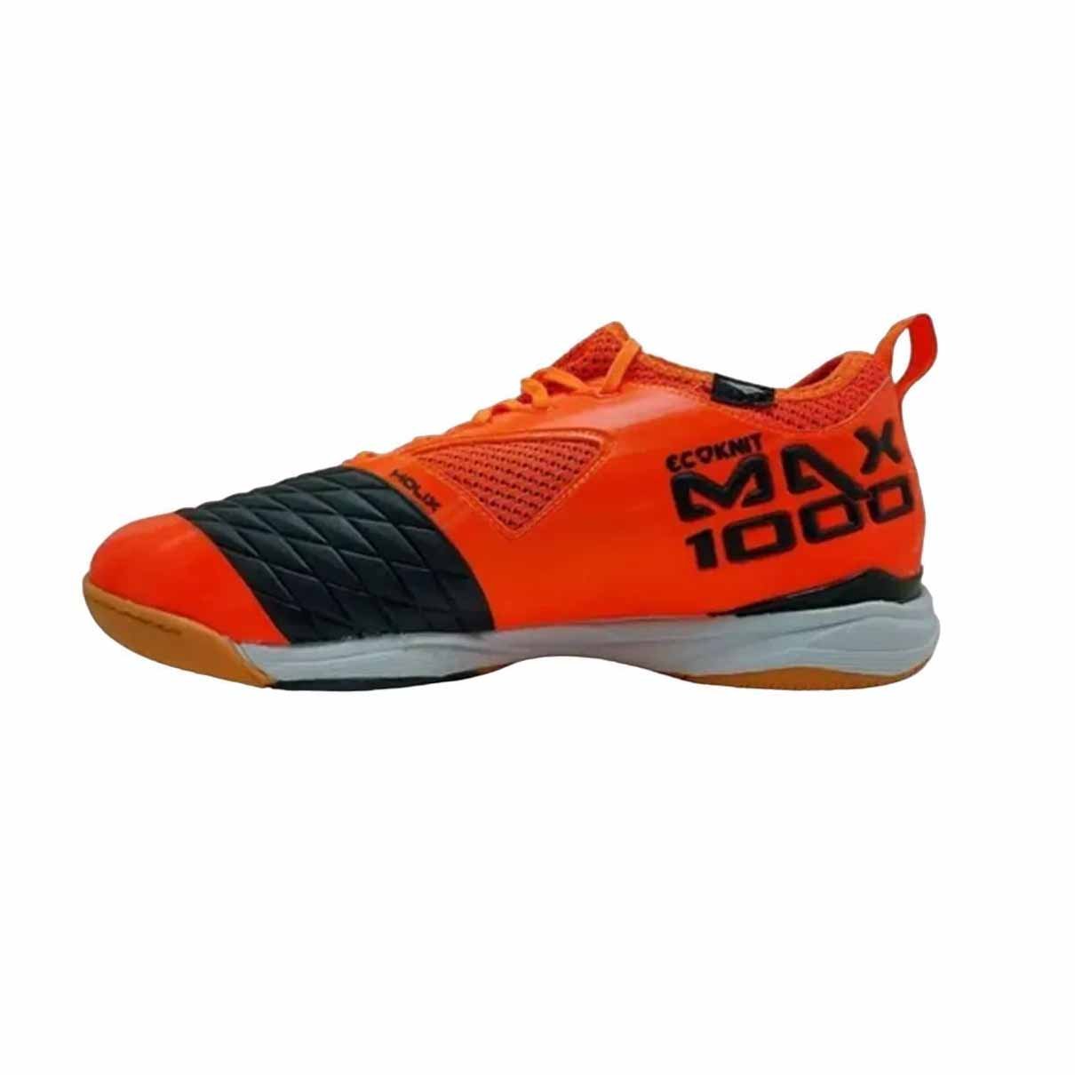 Chuteira Futsal Penalty Max 1000 Ecoknit - Branco+Vermelho