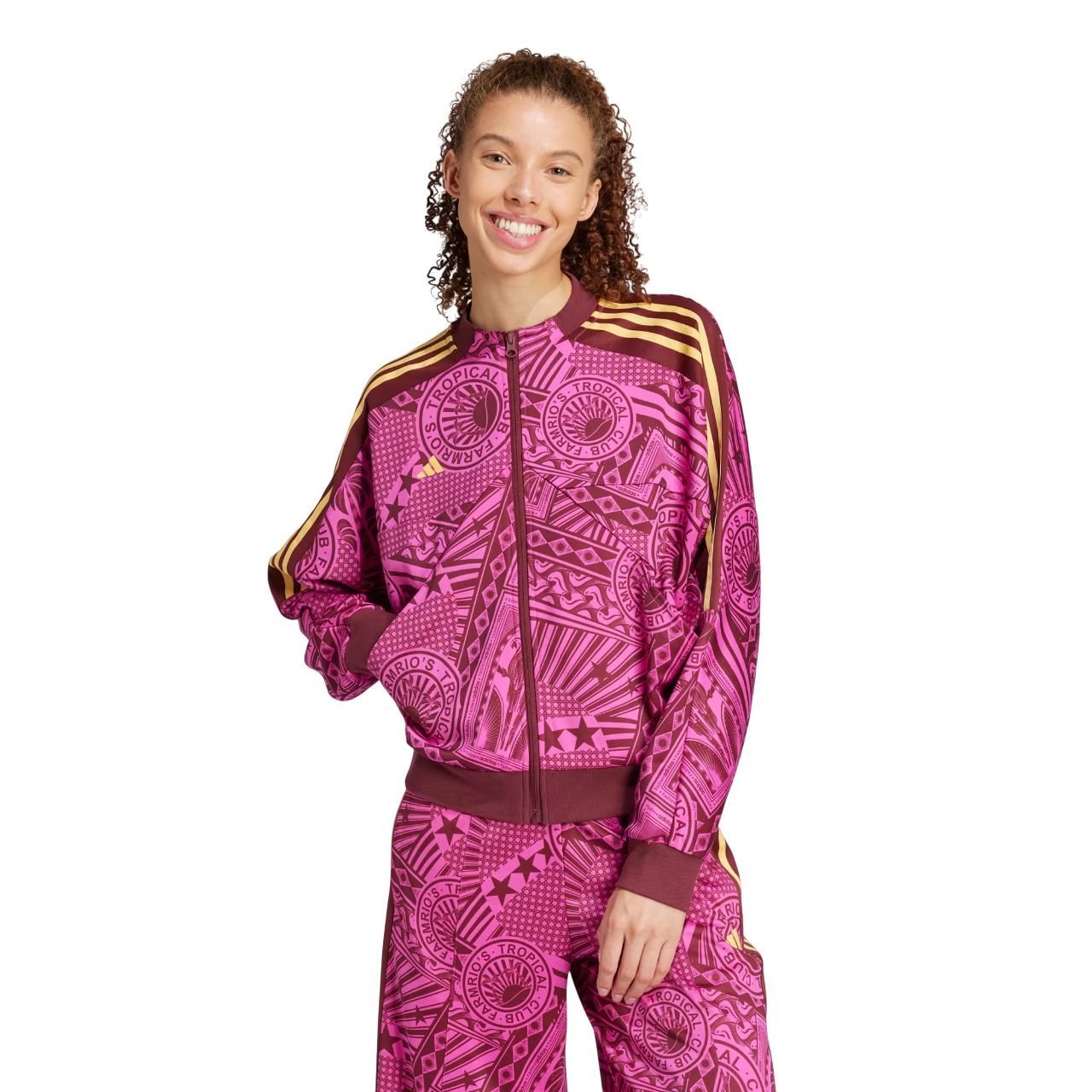 Jaqueta Adidas Tiro Farm Feminina JD6297 - Ativa Esportes