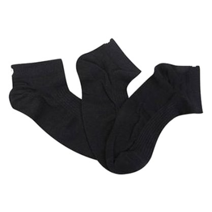 Kit Meia Asics Invisible Cotton Sports Low Cut  ZKB4059-90