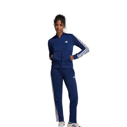 Agasalho Adidas Essentials 3-Stripes Feminino JD5435