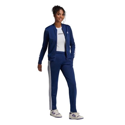 Agasalho Adidas Essentials 3-Stripes Feminino JD5435