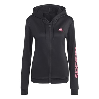 Agasalho Adidas Logo Linear Feminino IC3428