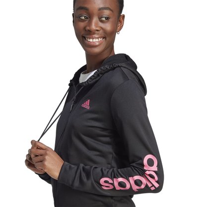 Agasalho Adidas Logo Linear Feminino IC3428