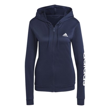 Agasalho Adidas Logo Linear Feminino IC3431