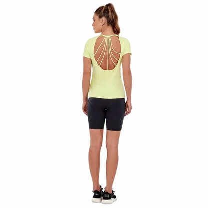 Bermuda Alto Giro Supplex Meia Coxa Feminino 101104-C0049