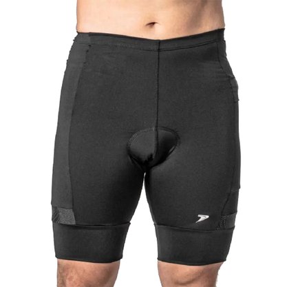 Bermuda Poker Ciclista Com Bolso Gel Max Comf Masc 03817-PR