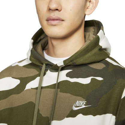 Blusão Nike Hoddie Camuflado Masculino CJ4539-222