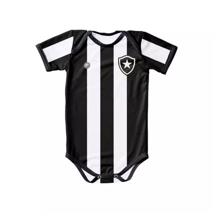 Body Inf Torc Baby Botafogo Listrado Proteção UV 033XSM-BOT