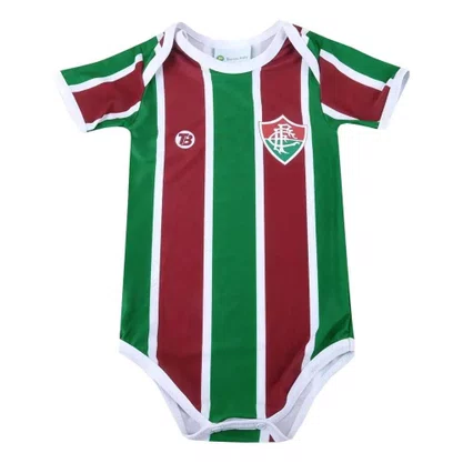 Body Inf Torc Baby Fluminense Listrado Proteção UV 033XSM-FLU