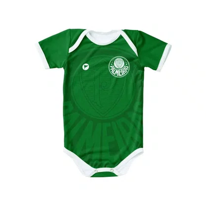 Body Inf Torc Baby Palmeiras Listrado Proteção UV 033XSM-PAL