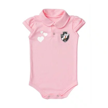 Body Infantil Torcida Baby Polo Vasco 033XPR-VASC Body Infantil Torcida Baby Polo Vasco 033XPR-VASC