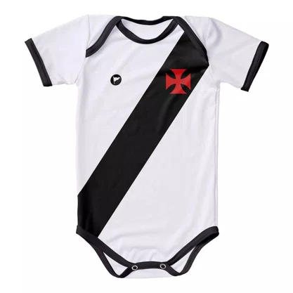 Body Torcida Baby Vasco Listrado Proteção UV 033XS-VAS