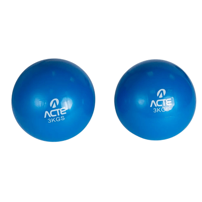 Bola Acte Sports Tonificadora (Par 3KG cada) Unissex T57
