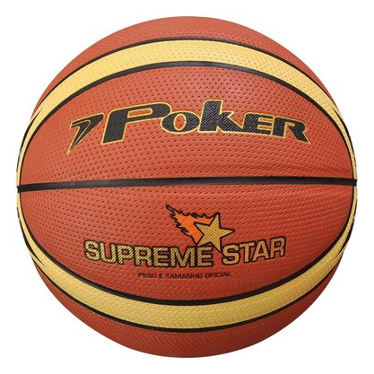 Bola Basquete Poker Supreme Star N7 Unissex 05725-LA