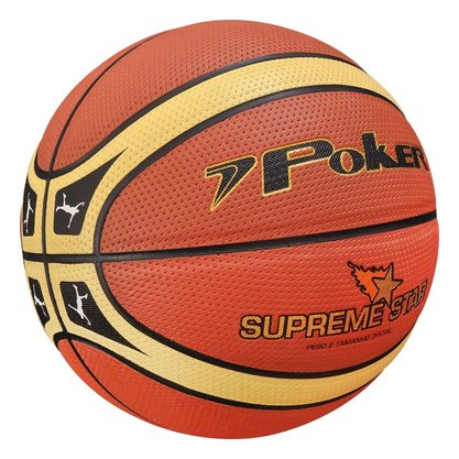 Bola Basquete Poker Supreme Star N7 Unissex 05725-LA