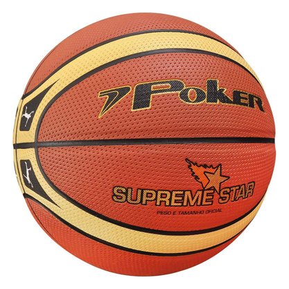 Bola Basquete Poker Supreme Star N7 Unissex 05725-LA