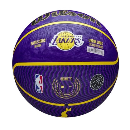 Bola Basquete Wilson NBA P Lebron James Unissex WZ4027601XB7
