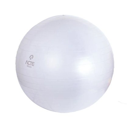 Bola de Pilates Acte Sports 65cm c/ Bomba de Ar Unissex T9-T