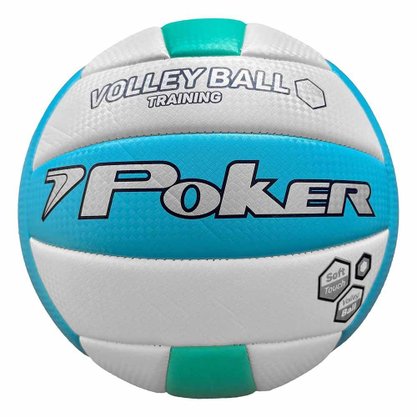 Bola de Vôlei Poker Training II "PVC" Unissex 05823-SORT