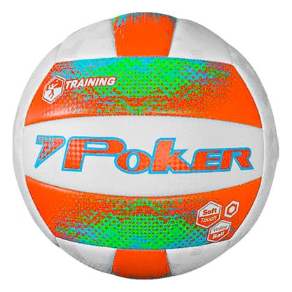 Bola Vôlei Poker Traning Color Fun Unissex 05804-SORT