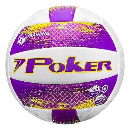 Bola Vôlei Poker Traning Color Fun Unissex 05804-SORT