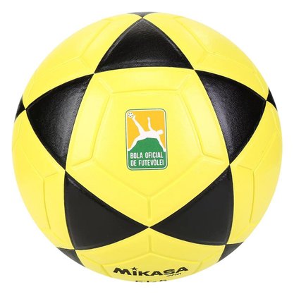 Bola Futevôlei De Couro Sintético Fifa Unissex FT-5BKY