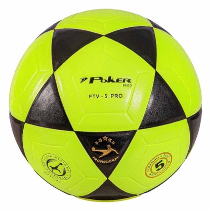 Bola Futevôlei Poker Vulcanizada Rio PU Unissex 05776-ACP