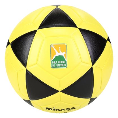 Bola Futevôlei De Couro Sintético Fifa Unissex FT-5BKY