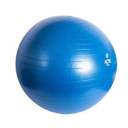 Bola Pilates Acte Sports 65cm c/ Bomba de Ar Unissex T9-65