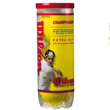 Bola Tennis Wilson Championship C/ 03 Uni. Unissex WRT1001P