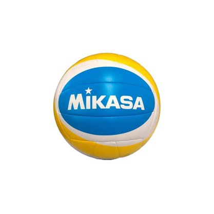 Bola Vôlei de Praia Mikasa Couro Sintético BV543-VXB-YSB