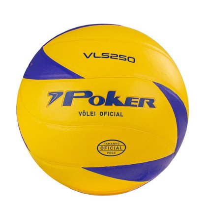 Bola Vôlei Poker Semi Profissional Vls 250 Unissex 05841-AA Bola Vôlei Poker Semi Profissional Vls 250 Unissex 05841-AA