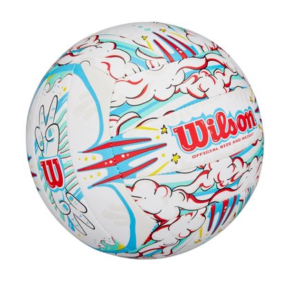 Bola Vôlei Wilson Graffiti Peace Unissex WV4008302XBOF