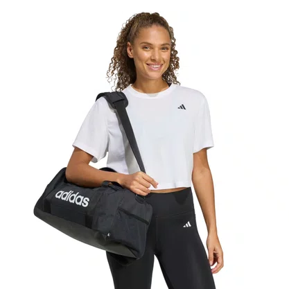 Bolsa Adidas Duffel Linear Pequena Unissex JE8343